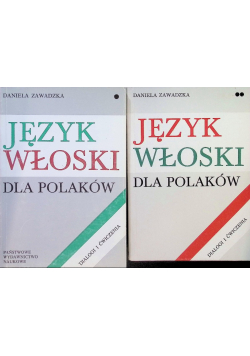 Język włoski dla Polaków Dialogi i ćwiczenia Tom 1 i 2