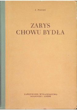 Zarys chowu bydła