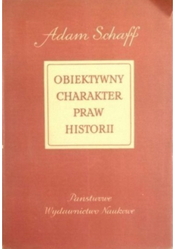 Obiektywny charakter praw historii