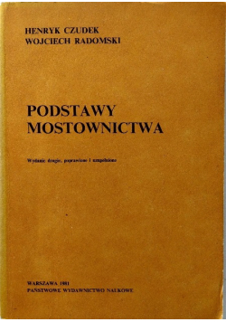 Podstawy Mostownictwa