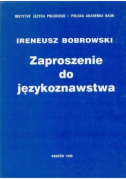 Zaproszenie do językoznawstwa