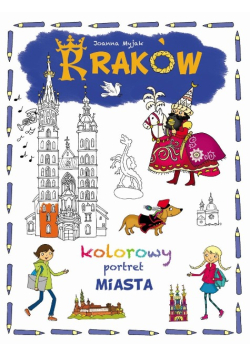 Kolorowy portret miasta Kraków