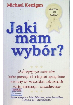 Jaki mam wybór
