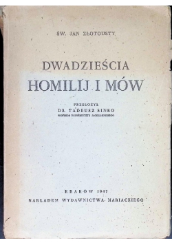 Dwadzieścia homilij i mów 1947 r.