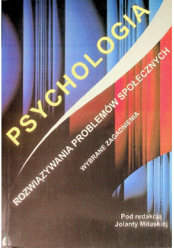 Psychologia rozwiązywanie problemów społecznych