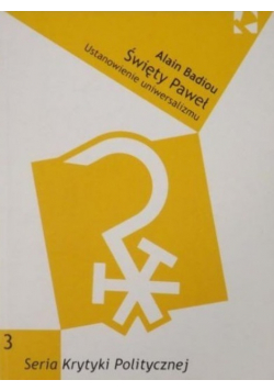 Seria Krytyki Politycznej 3 Święty Paweł