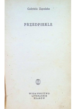 Przedpiekle