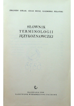 Słownik terminologii językoznawczej