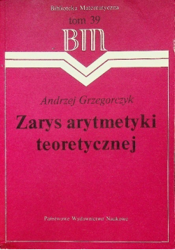 Zarys arytmetyki teoretycznej