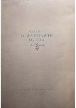 Słowo o wyprawie Igora