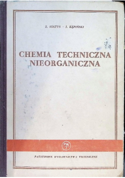 Chemia techniczna nieorganiczna