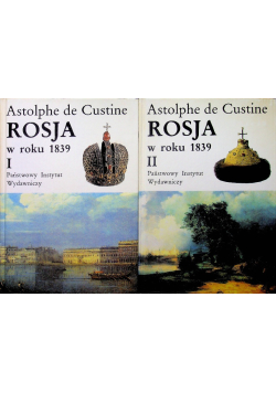 Rosja w roku 1839 Tom 1 i 2