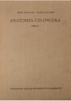 Anatomia człowieka Tom II
