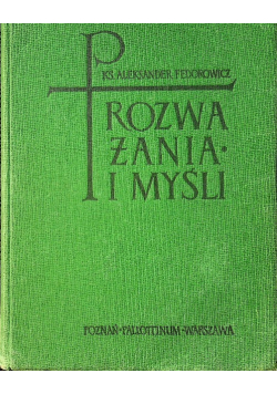 Rozważania i myśli
