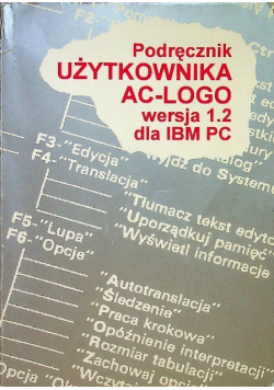Podręcznik użytkownika AC - LOGO