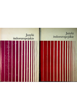 Języki indoeuropejskie Tom 1 i 2