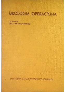 Urologia operacyjna