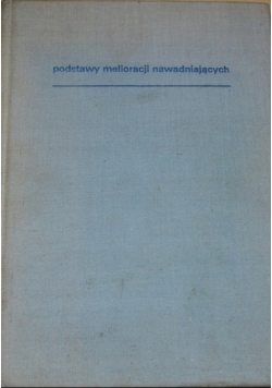 Podstawy melioracji nawadniających