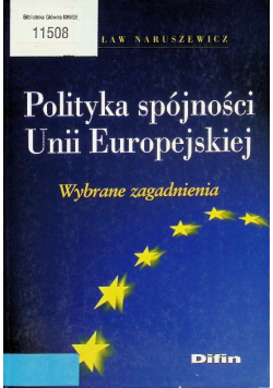 Polityka spójności unii Europejskiej