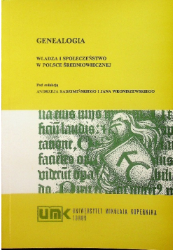 Genealogia władza i społeczeństwo w Polsce średniowiecznej