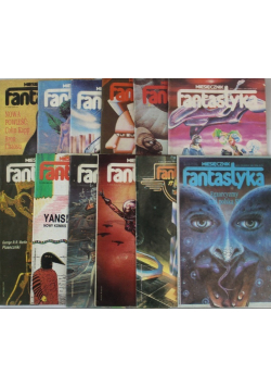 Miesięcznik fantastyka Nr 1 do 12 / 86