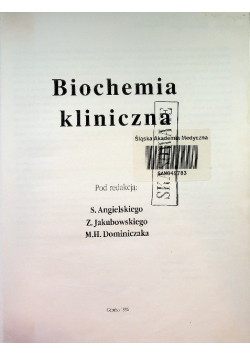 Biochemia kliniczna