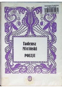 Miciński Poezje