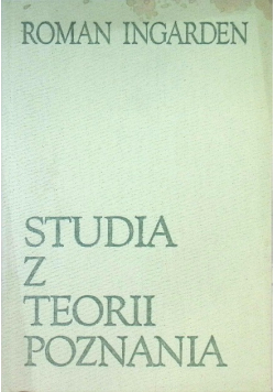 Studia z teorii poznania