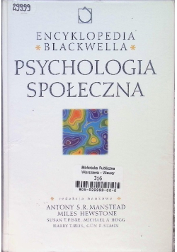 Psychologia społeczna