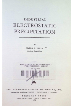 Industrial Electrostatic Precipitation