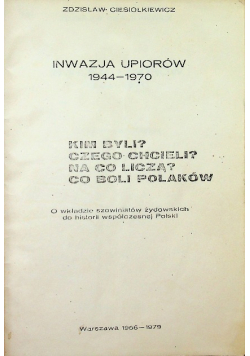 Inwazja upiorów 1944 - 1970