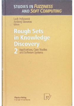 Rough Sets in Knowledge Discovery 2