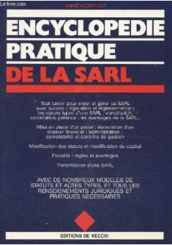 Encyclopedie Pratique De La Sarl