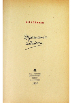 Wspomnienia żołnierza