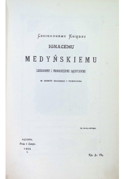 Konferencye o sprawie zbawienia / Kazania o rzeczach ostatecznych 1894 r.