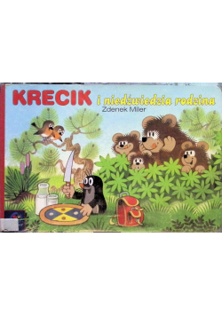Krecik i niedźwiedzia rodzina