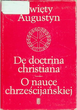 De doctrina christiana O nauce chrześcijańskiej