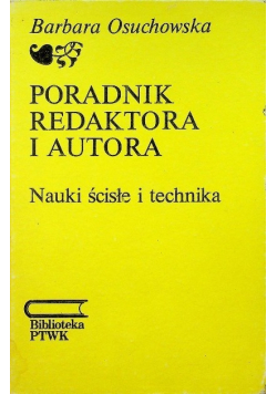 Poradnik redaktora i autora Nauki ścisłe i technika