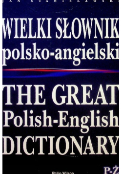 Wielki Słownik polsko angielski angielsko polski P - Ż