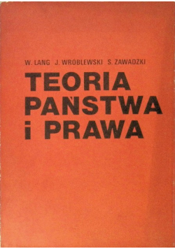 Teoria państwa i prawa