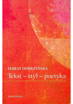 Tekst styl poetyka