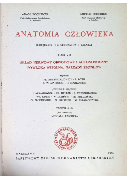 Anatomia człowieka Tom VII