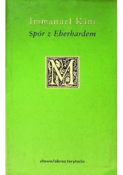 Spór z Eberhardem