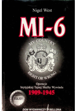 MI 6 Operacje brytyjskiej tajnej służby wywiadu
