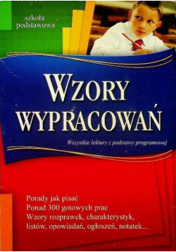 Wzory wypracowań szkoła podstawowa