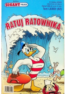 Komiks Gigant Tom 82 Ratuj Ratownika