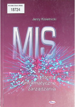 MIS Systemy informatyczne zarządzania