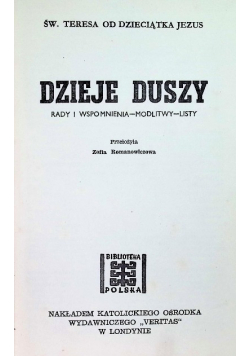 Dzieje duszy