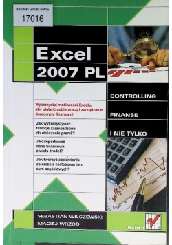 Excel 2007 PL Controlling finanse  i nie tylko