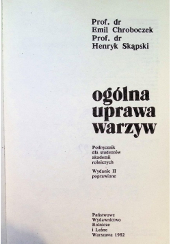 Ogólna uprawa warzyw